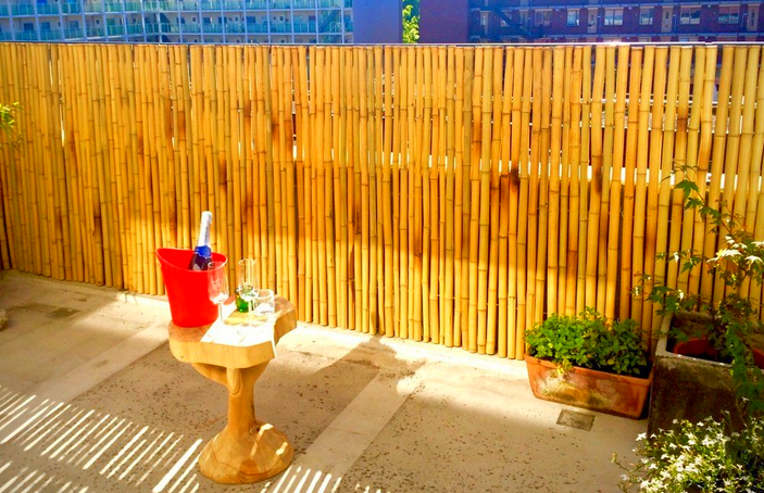 Balcony Bamboo Fence